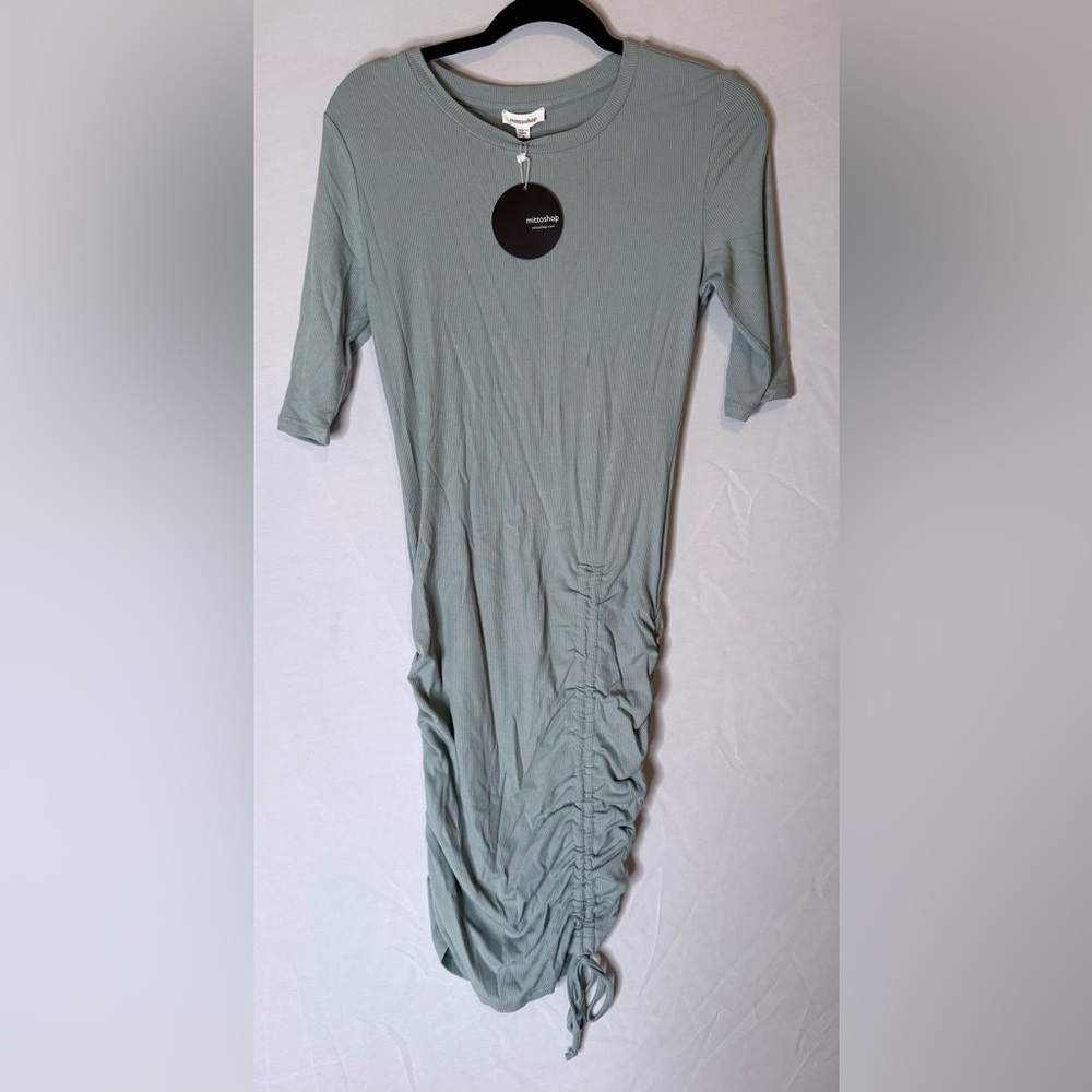 Mittoshop Sage Ribbed Top